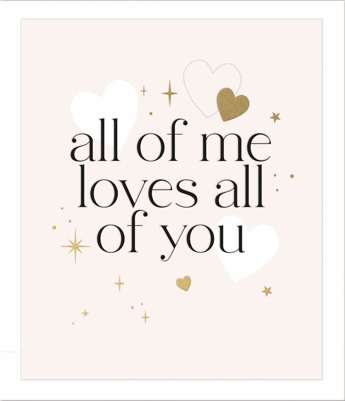 Clasp Greeting Cards One I Love  Signature The Edit