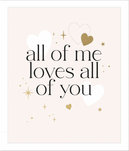 Clasp Greeting Cards One I Love  Signature The Edit