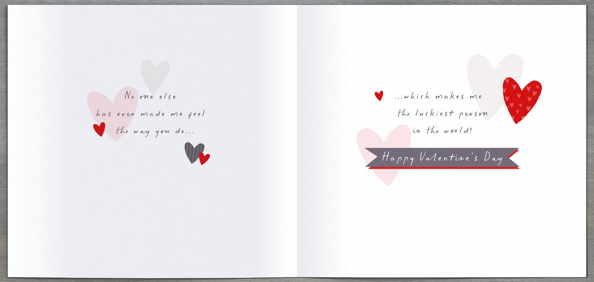 Hand Crafted Greeting Cards One I Love  Carlton Core Line
