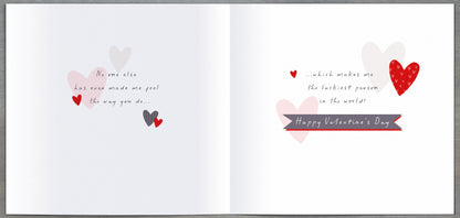 Hand Crafted Greeting Cards One I Love  Carlton Core Line