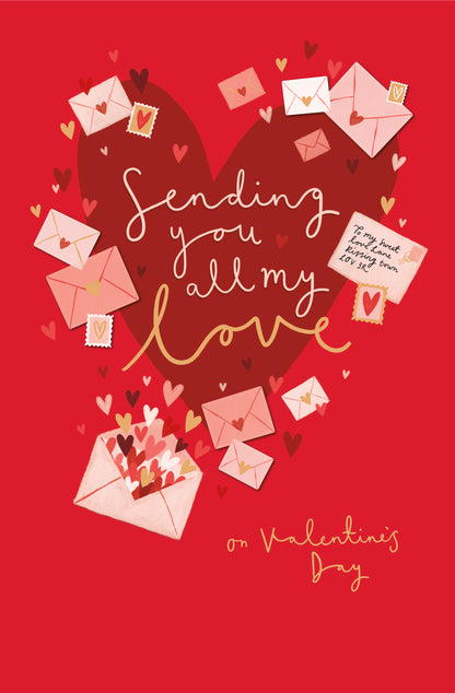 Hand Crafted Greeting Cards One I Love  Gibson Core Line