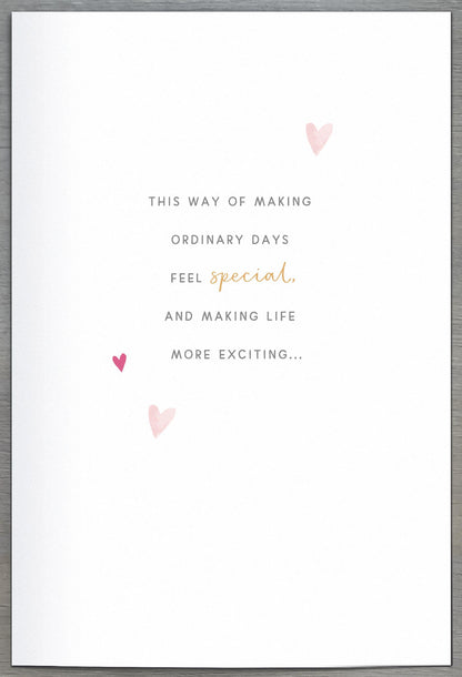 Hand Finished Greeting Cards One I Love  Gibson Core Line