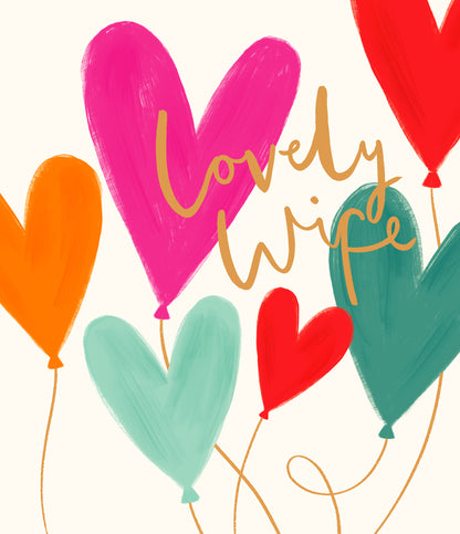 Standard Greeting Cards Wife  Carlton Core Line