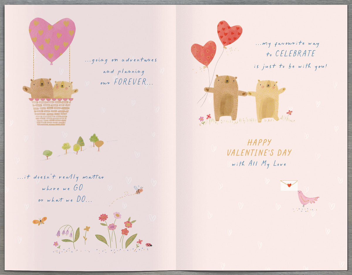 Hand Finished Greeting Cards Wife  Gibson Core Line