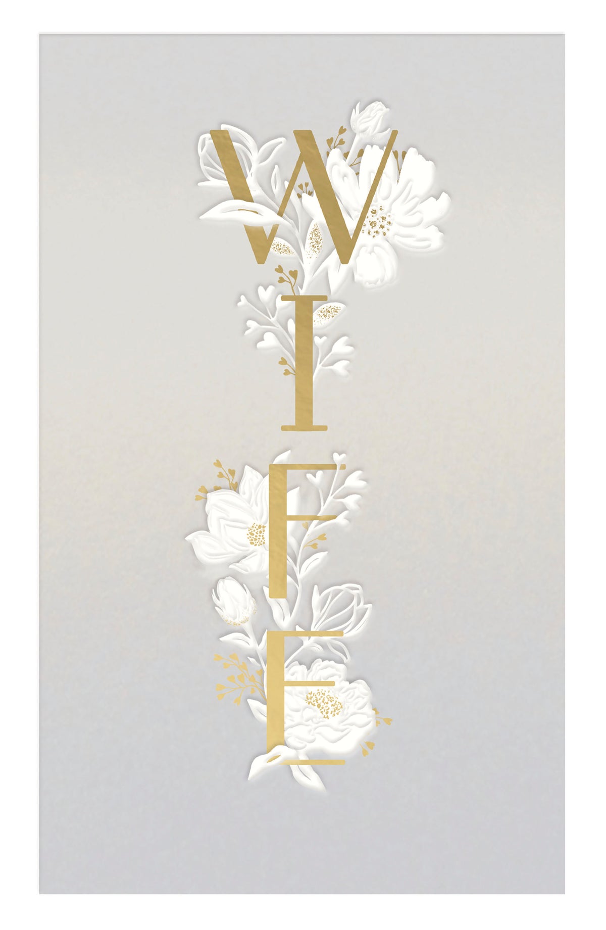 Hand Finished Greeting Cards Wife  Gibson Core Line