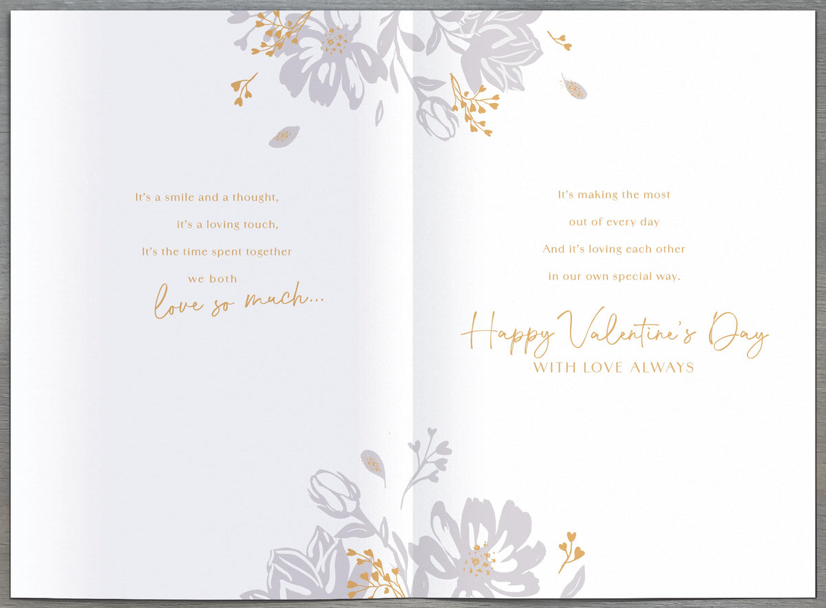 Hand Finished Greeting Cards Wife  Gibson Core Line