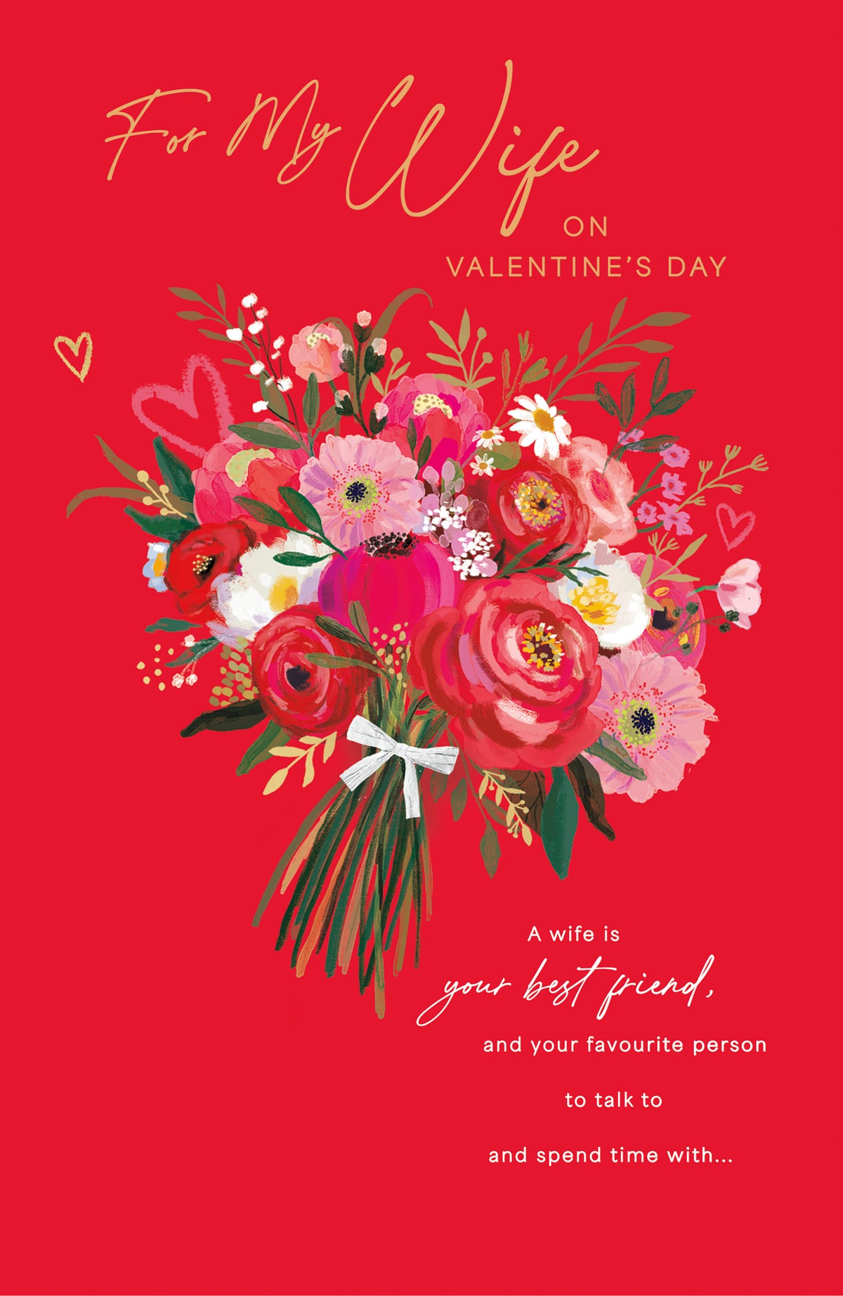 Hand Finished Greeting Cards Wife  Gibson Core Line