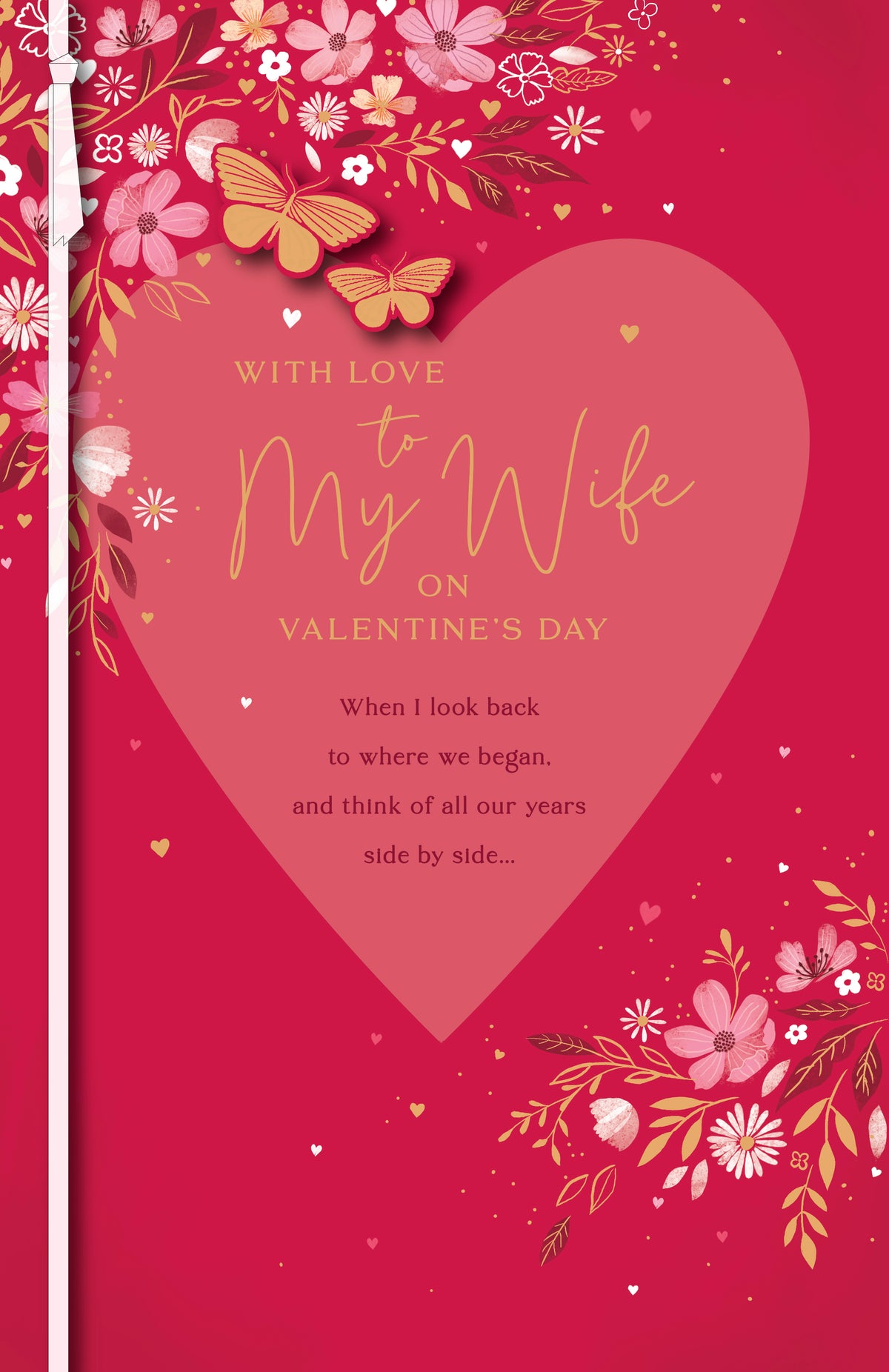 Hand Finished Greeting Cards Wife  Gibson Core Line