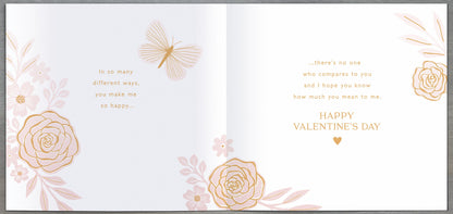 Hand Finished Greeting Cards One I Love  Carlton Core Line