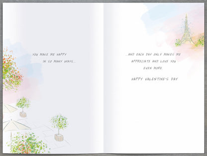 Hand Finished Greeting Cards Wife  Artist's Notebook