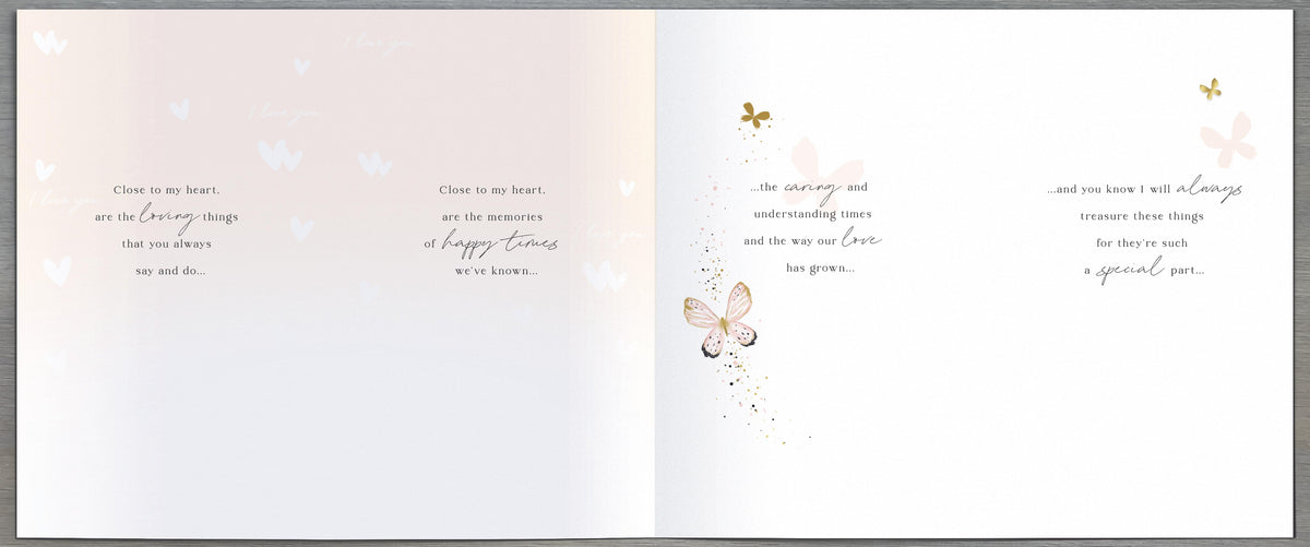 Hand Crafted Greeting Cards Wife  Gibson Core Line