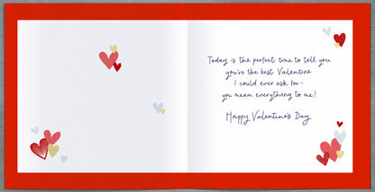 Hand Finished Greeting Cards One I Love  Carlton Core Line