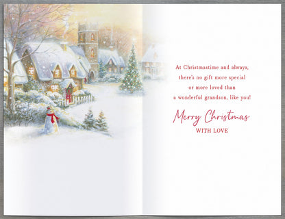 Standard Greeting Cards Grandson  Simply Traditional