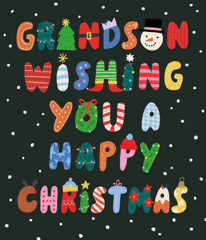Standard Greeting Cards Grandson  Carlton Core Line