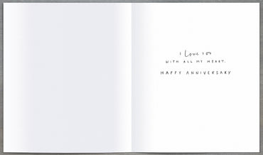 Clasp Greeting Cards Anniversary Wedding Wife  Signature Summer Haze