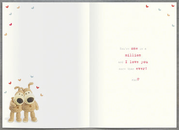 Standard Greeting Cards Anniversary Wedding Husband Cute Boofle