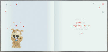 Standard Greeting Cards Engagement Cute Boofle