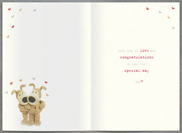 Standard Greeting Cards Wedding Cute Boofle