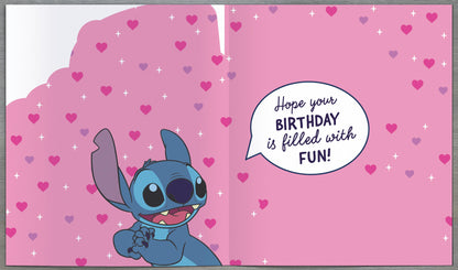Standard Greeting Cards Birthday 3 Year Girl Juvenile Disney Lilo and Stitch