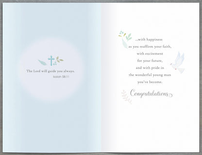 Standard Greeting Cards Confirmation Boy  Gibson Core Line