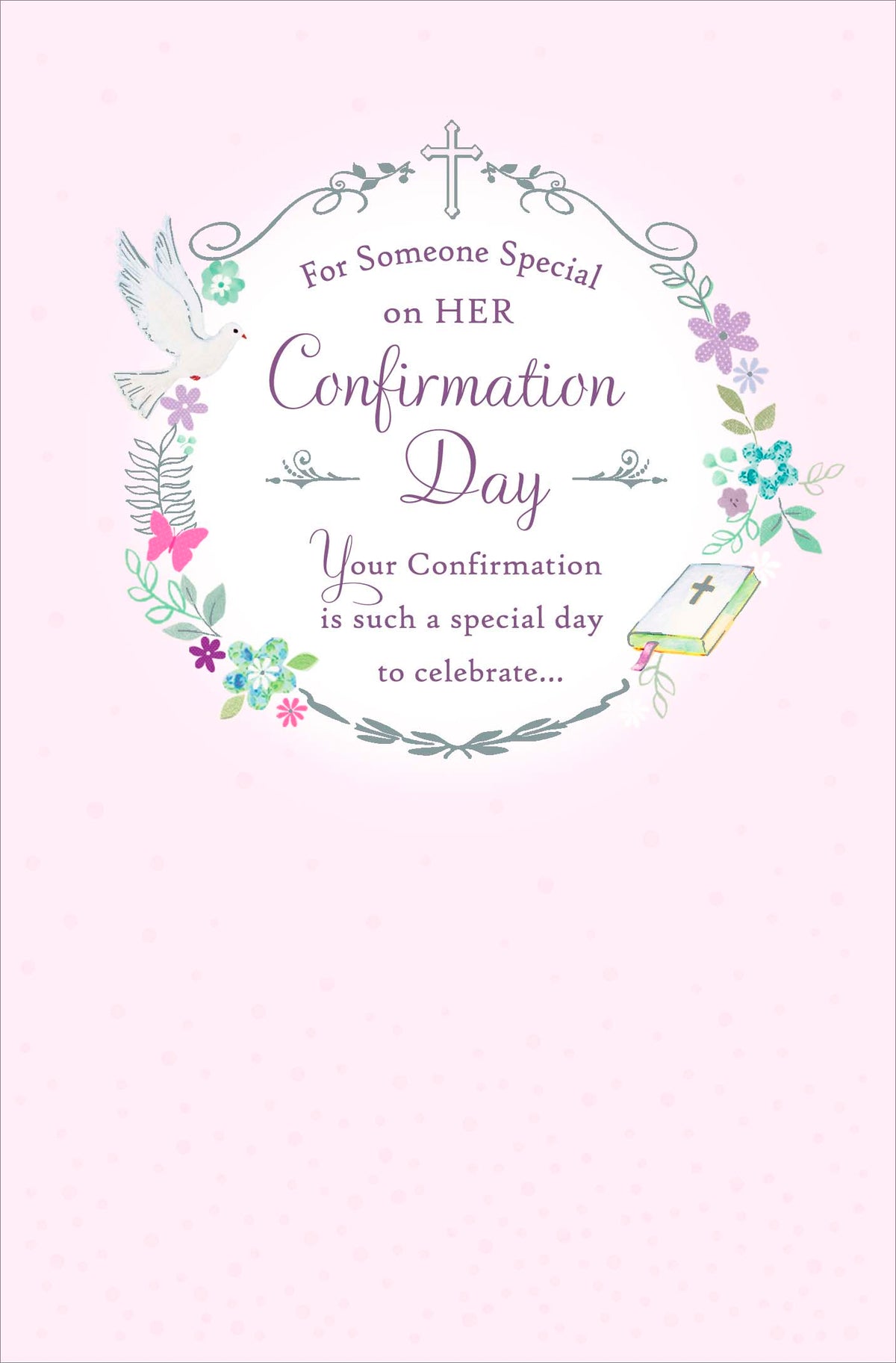 Standard Greeting Cards Confirmation Girl  Gibson Core Line