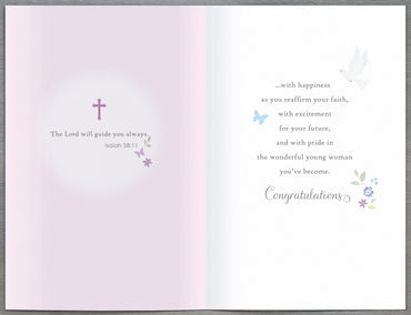Standard Greeting Cards Confirmation Girl  Gibson Core Line