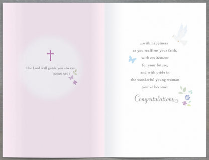Standard Greeting Cards Confirmation Girl  Gibson Core Line
