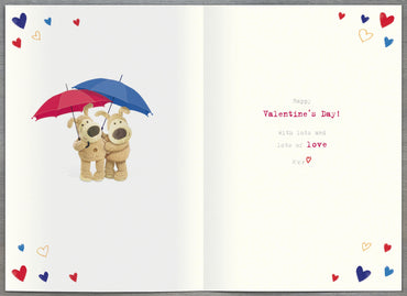Standard Greeting Card Valentine Husband  Range: Boofle