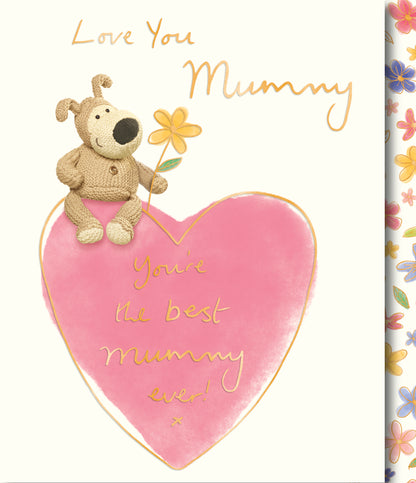 Standard Greeting Cards Mummy Cute Boofle