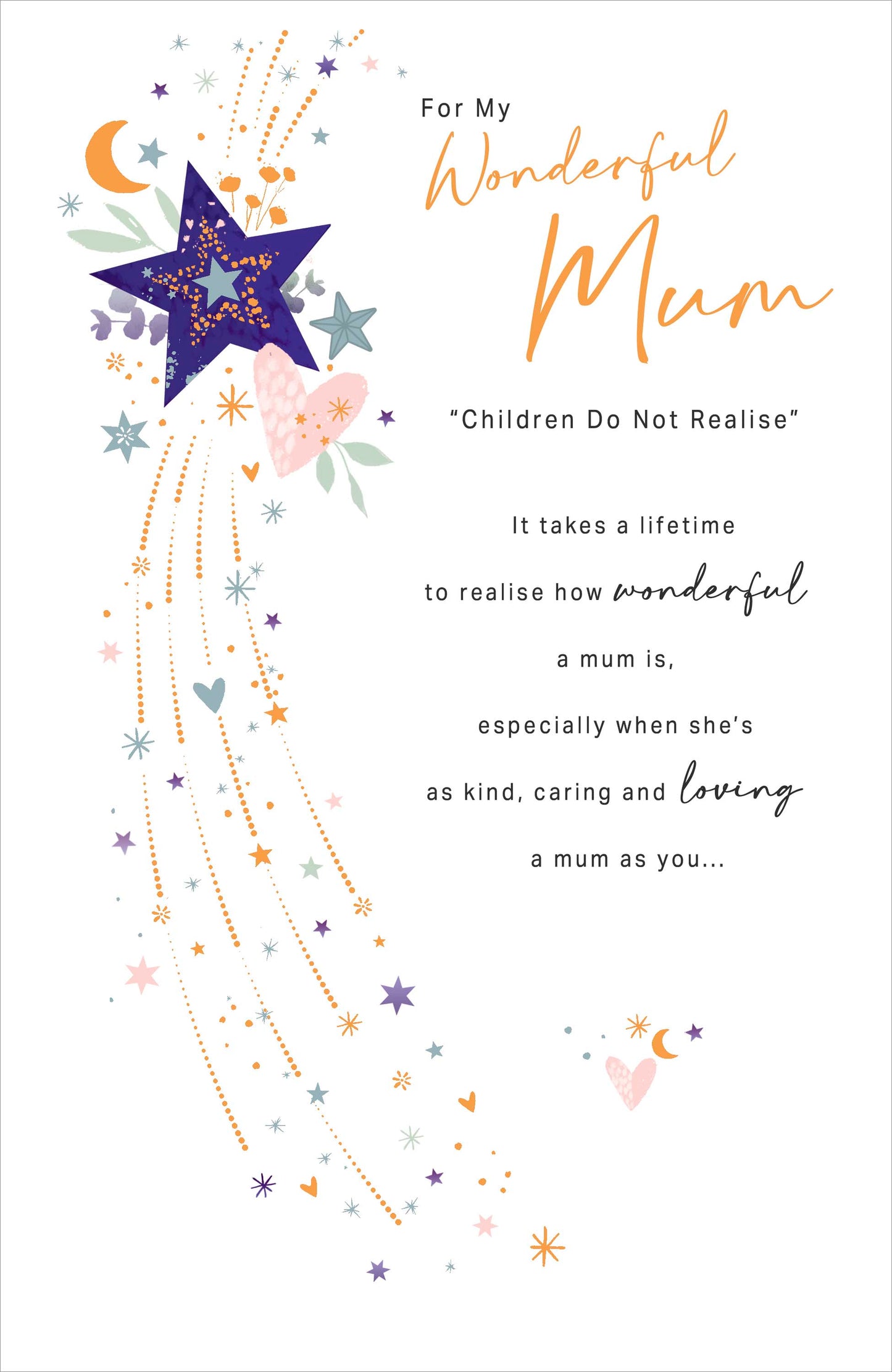 Standard Greeting Cards Birthday Mum  Daydreams