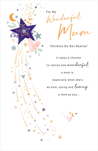 Standard Greeting Cards Birthday Mum  Daydreams