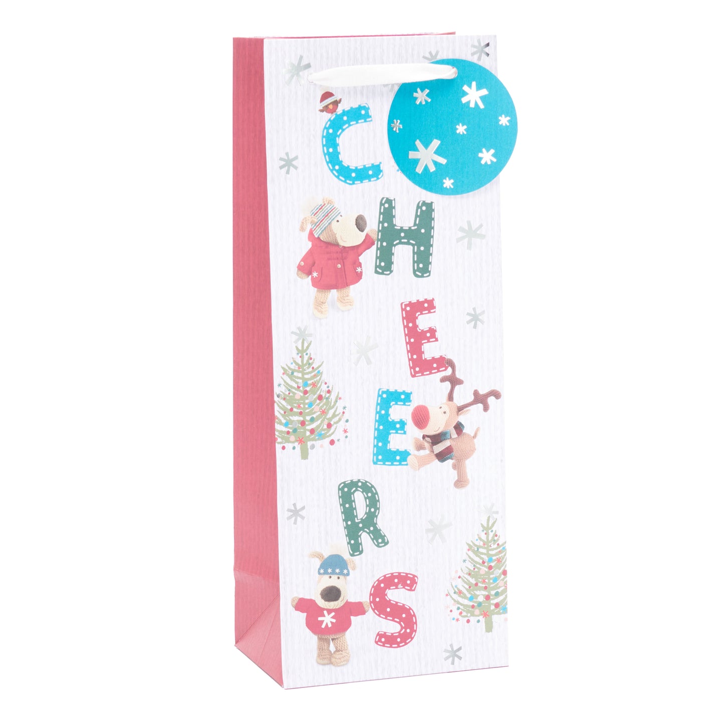 Gift Bag Bottle Greeting Cards  Boofle