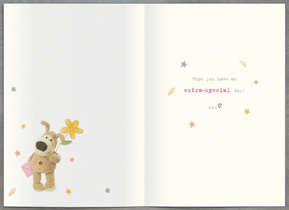 Standard Greeting Cards General Wish Mothering Sunday Cute Boofle