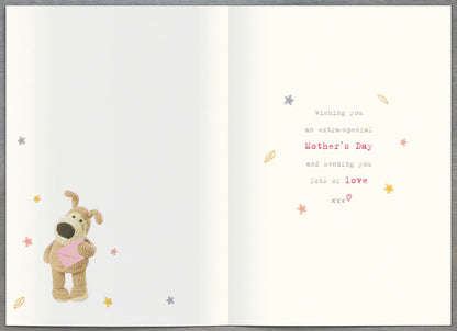 Standard Greeting Cards Mum From Son Cute Boofle