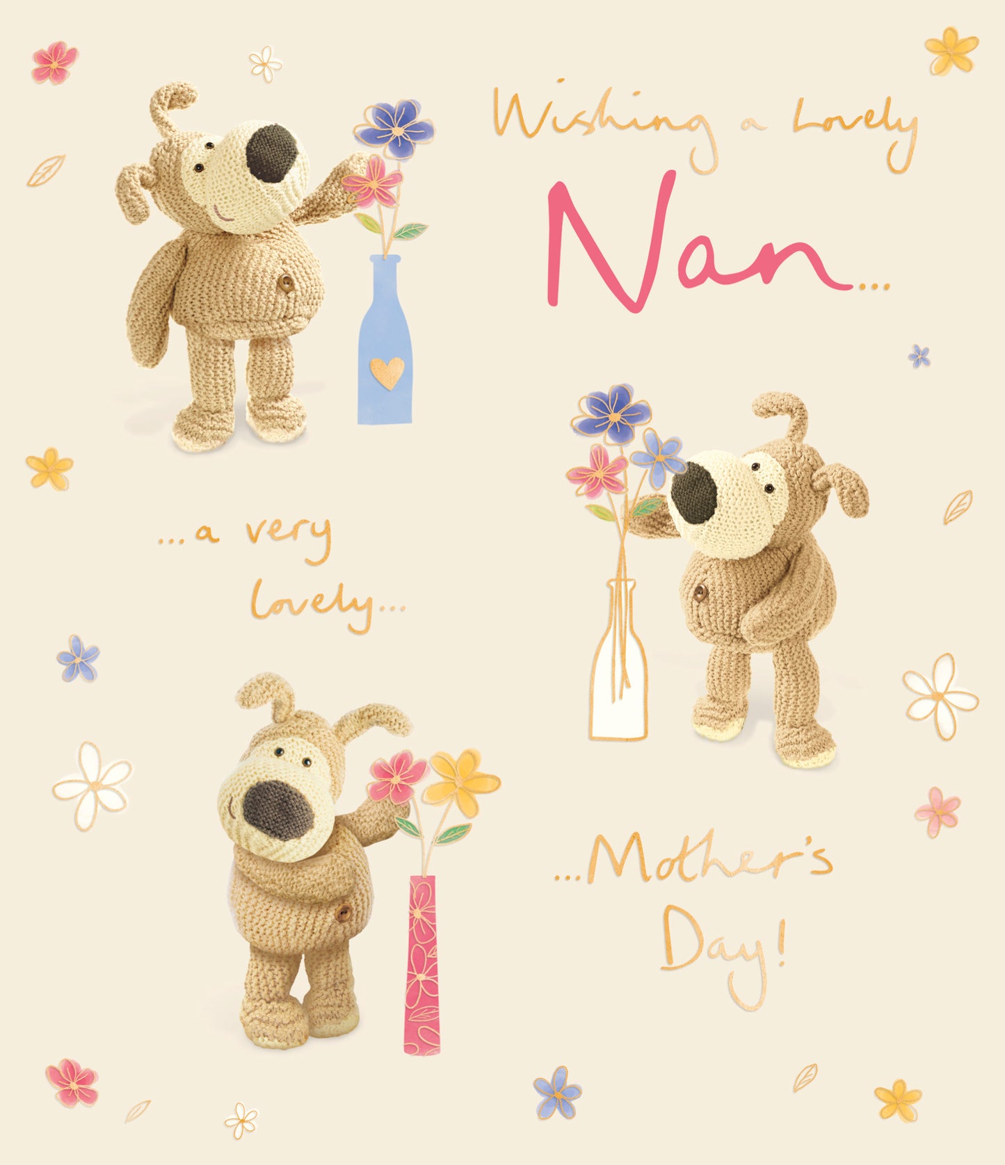 Standard Greeting Cards Nan Cute Boofle
