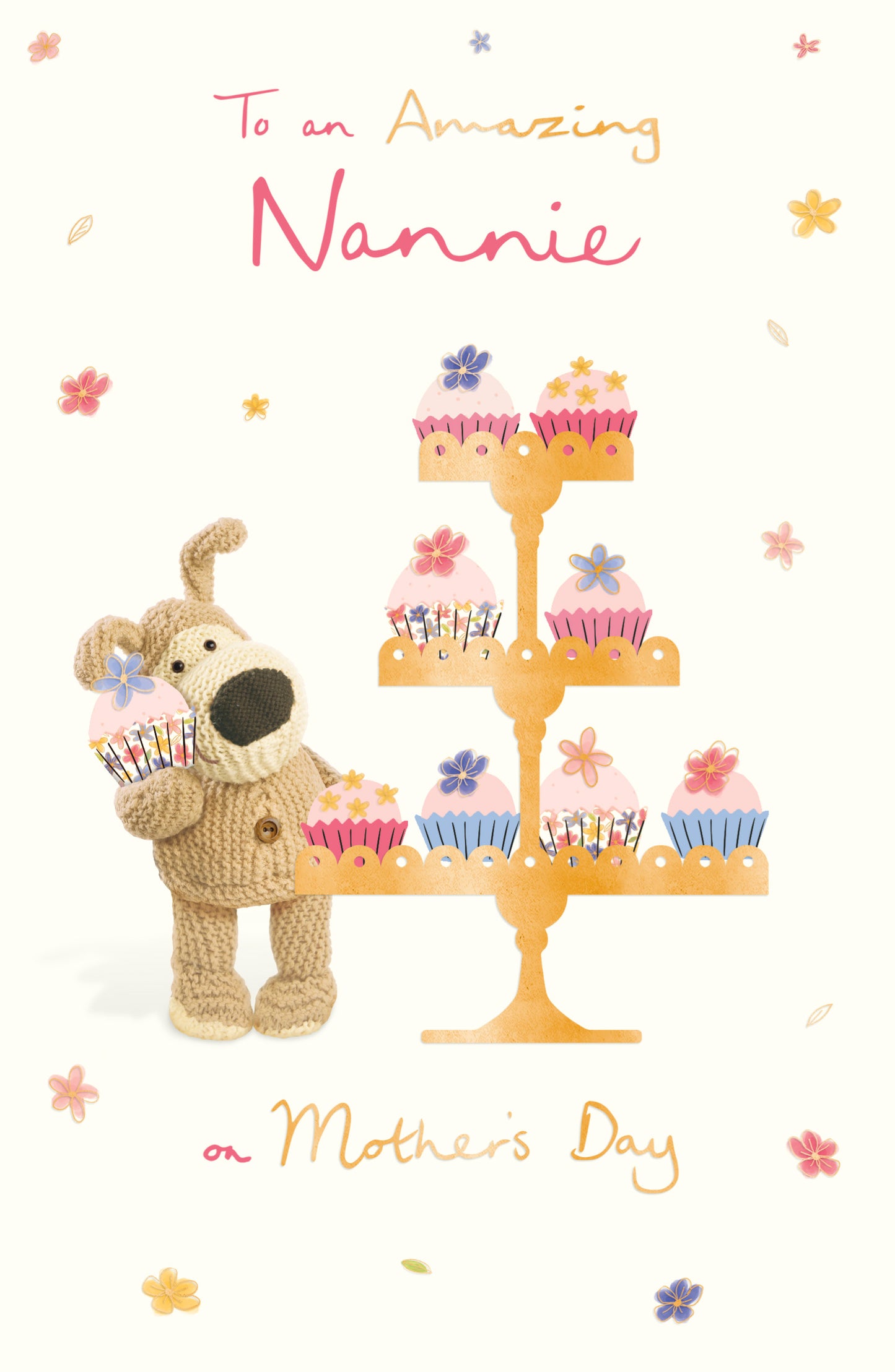 Standard Greeting Cards Nannie Cute Boofle