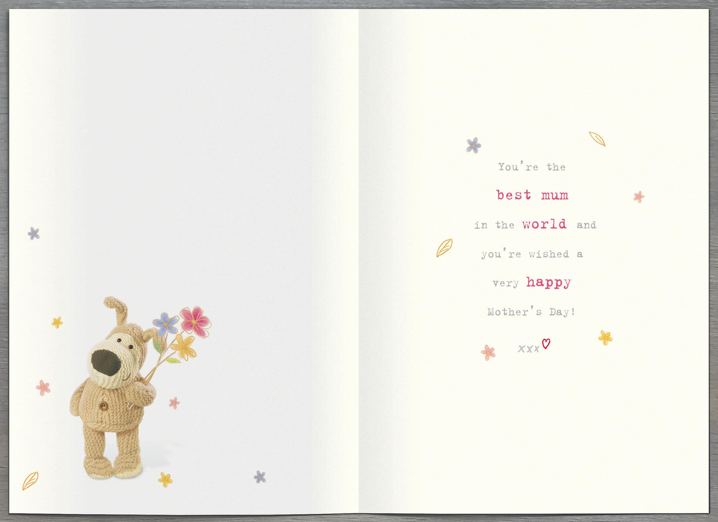 Standard Greeting Cards Mum Cute Boofle