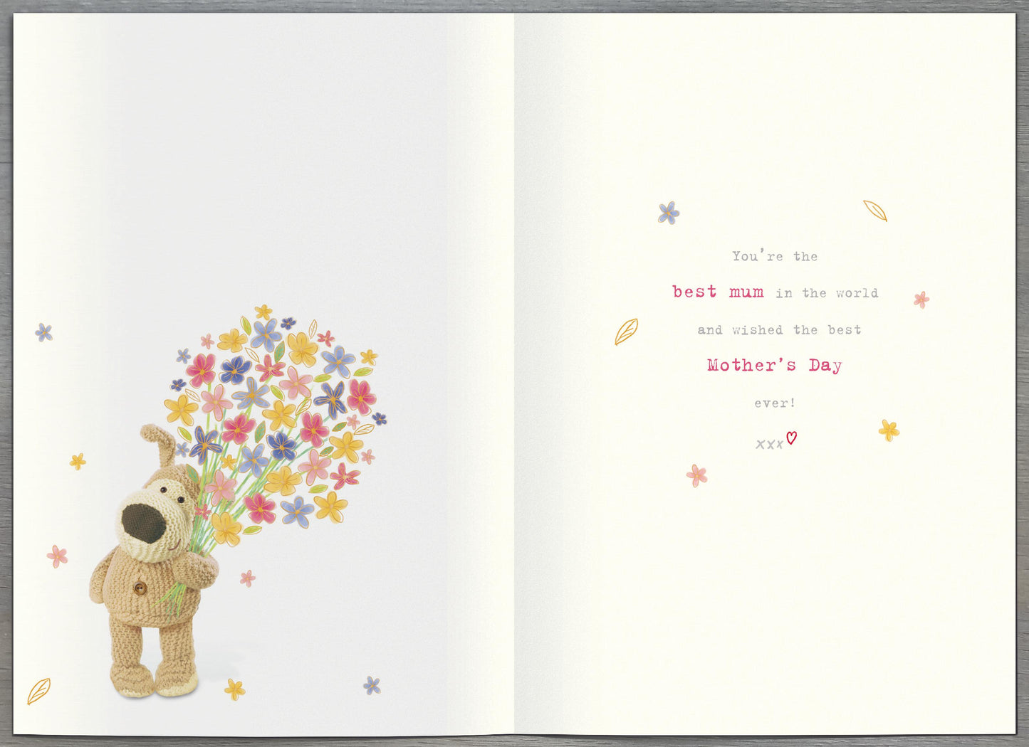 Standard Greeting Cards Mum Cute Boofle