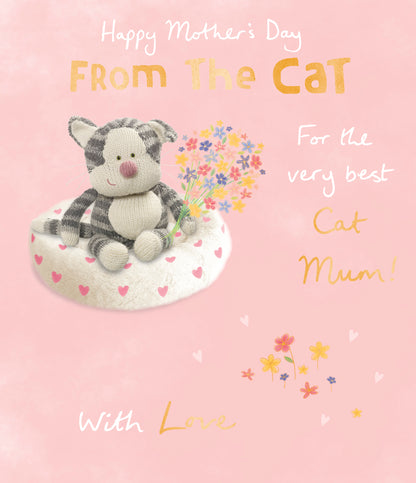 Standard Greeting Cards From Cat Cute Boofle