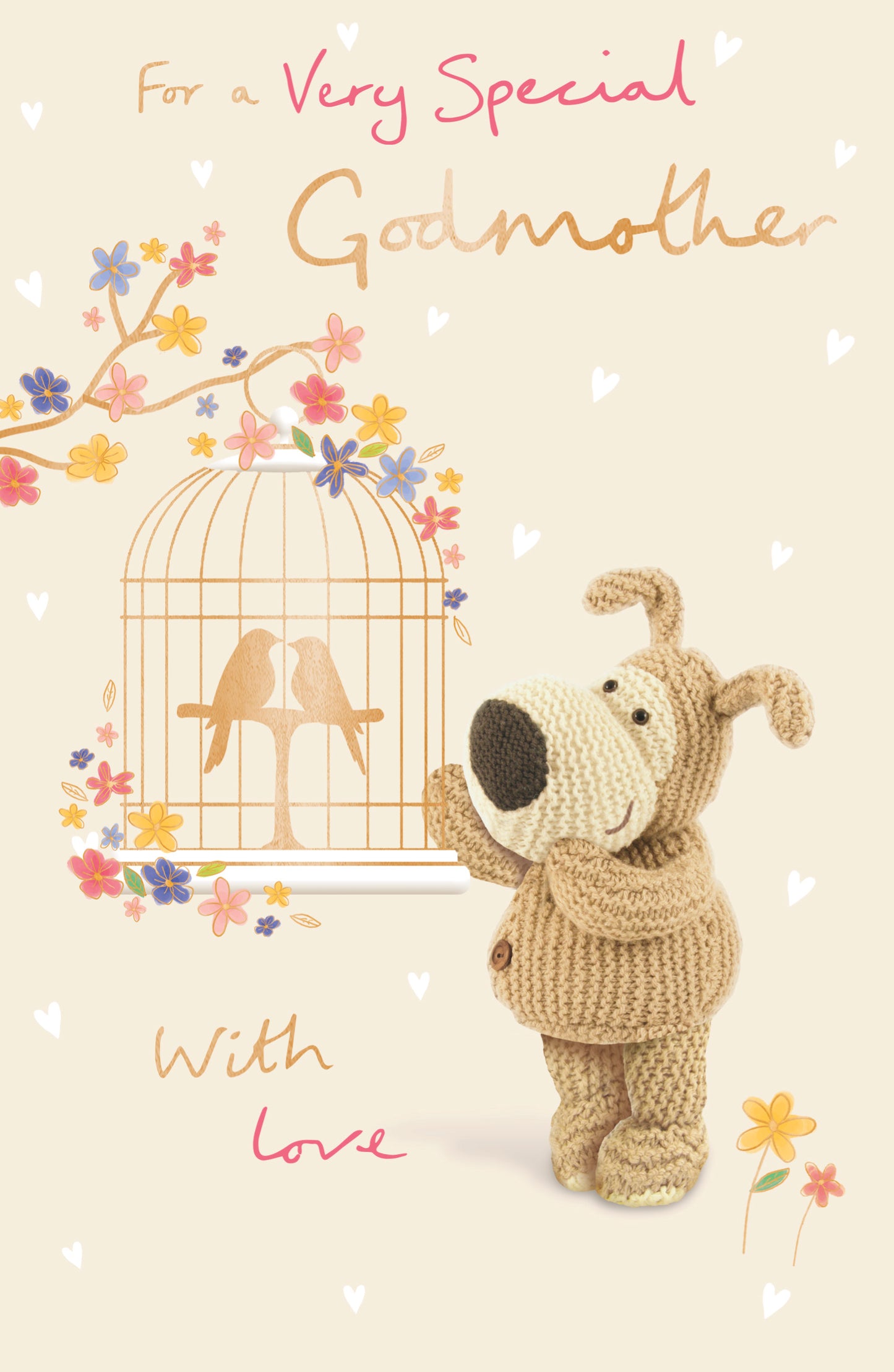Standard Greeting Cards Godmother Cute Boofle
