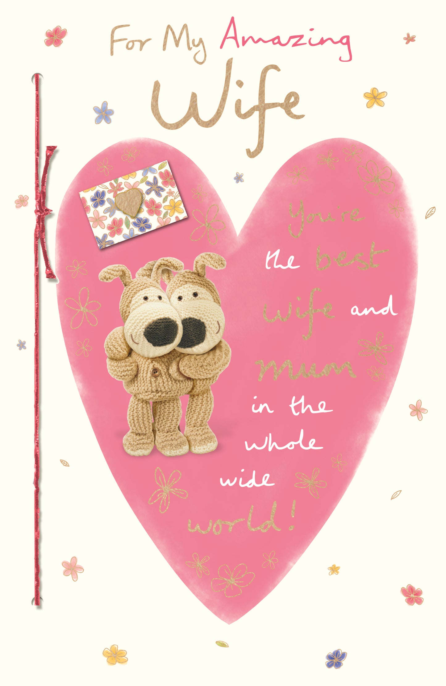 Standard Greeting Cards Wife Cute Boofle