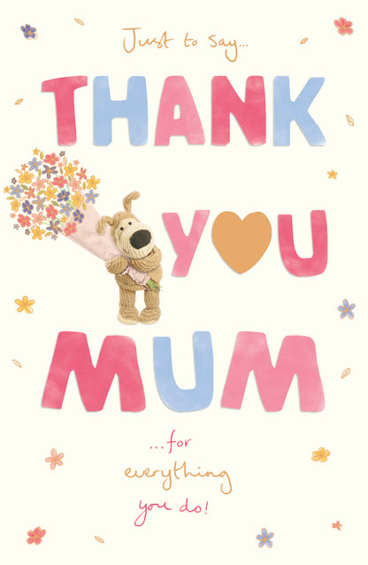 Standard Greeting Cards Mum Cute Boofle