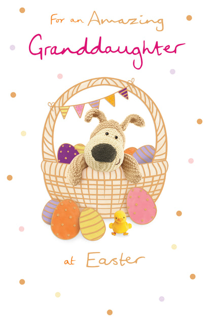 Standard Greeting Cards Granddaughter Cute Boofle