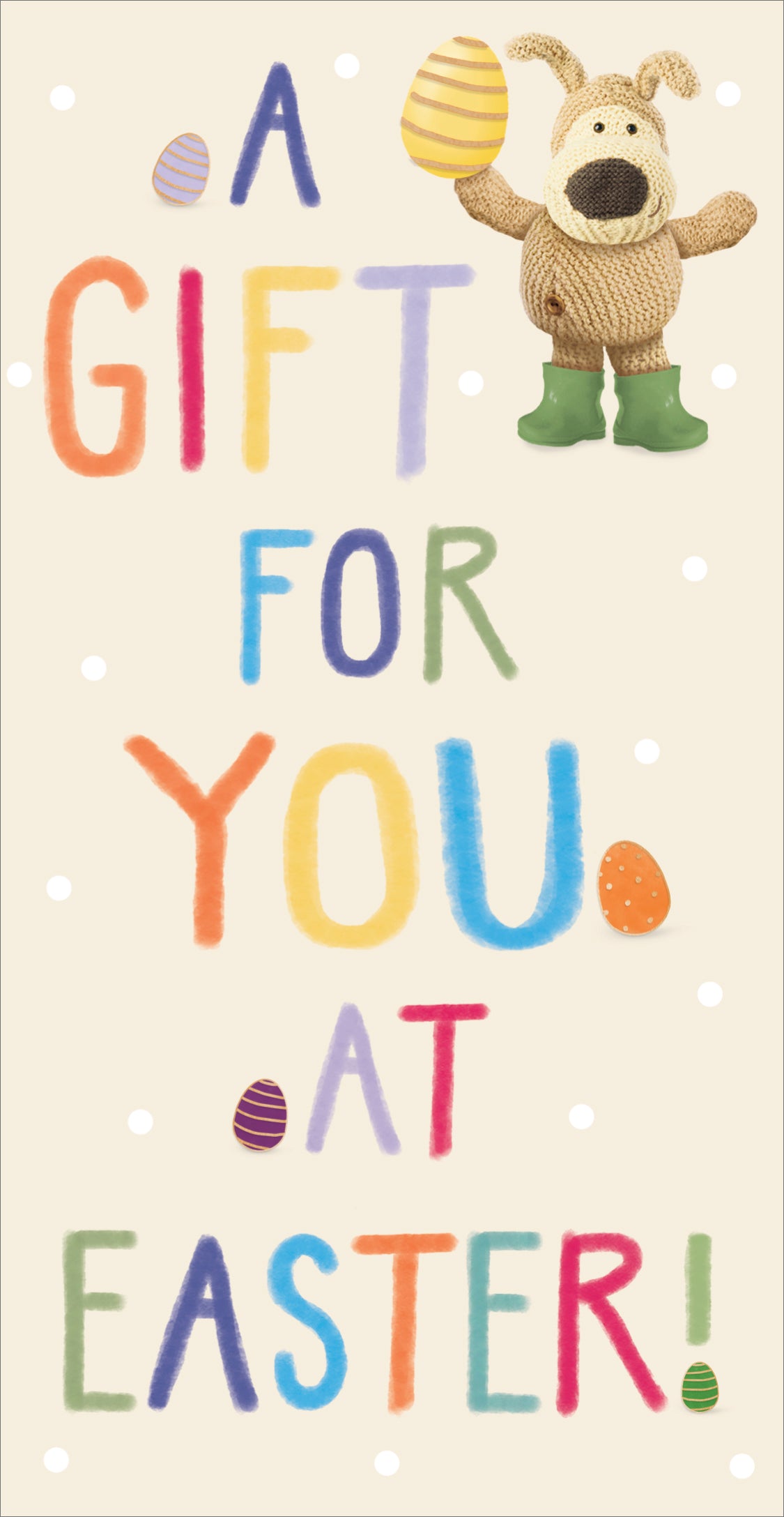 Standard Greeting Cards Moneyholder Boy Cute Boofle