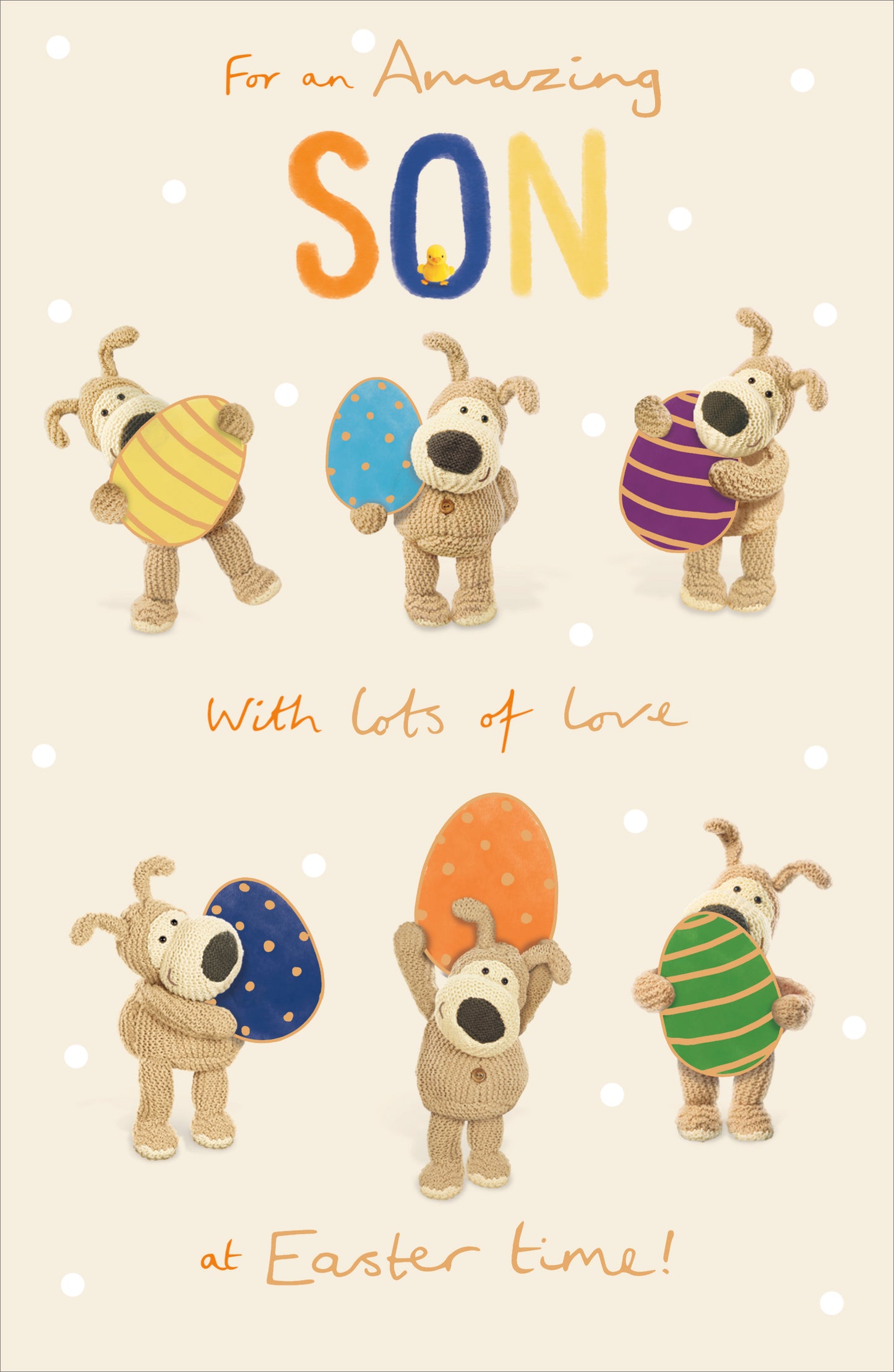 Standard Greeting Cards Son Cute Boofle