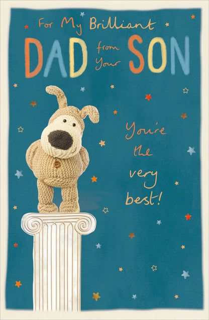 Dad From Son Cute Greeting Cards Dad From Son Cute Counter Cards