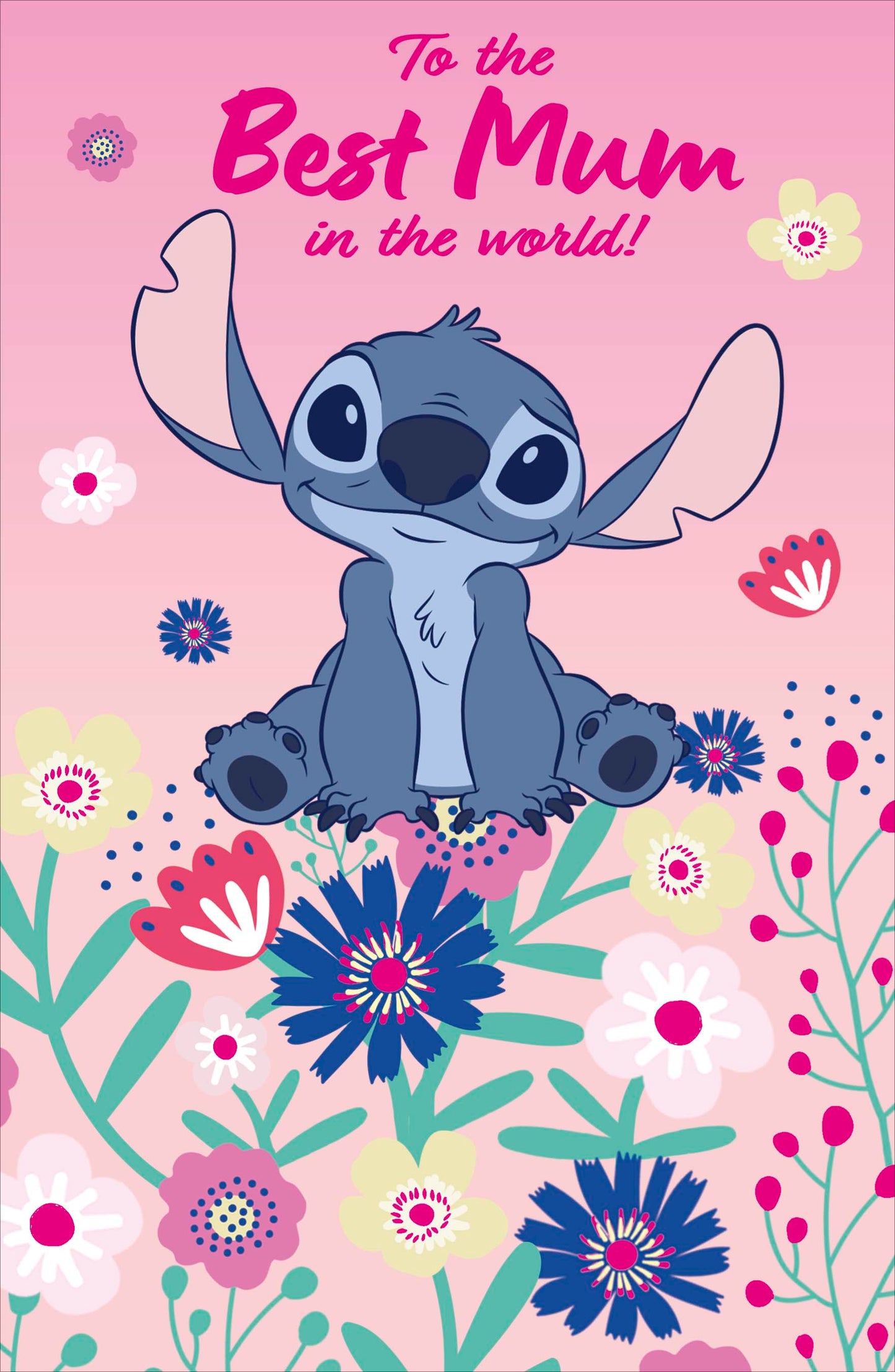 Standard Greeting Cards Mum Juvenile Disney Lilo and Stitch