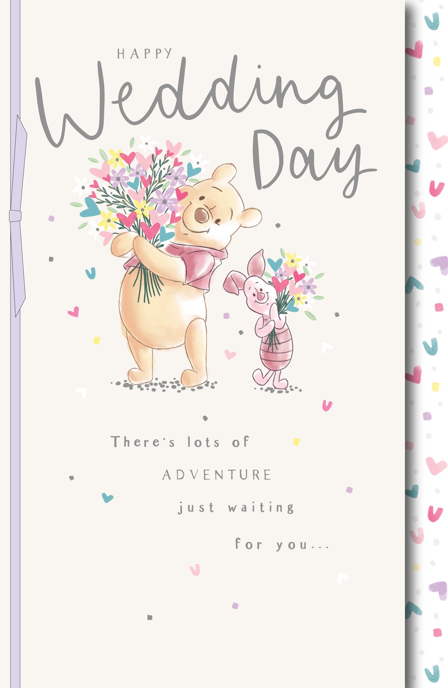 Hand Finished Greeting Cards Wedding Cute Disney Winnie the Pooh