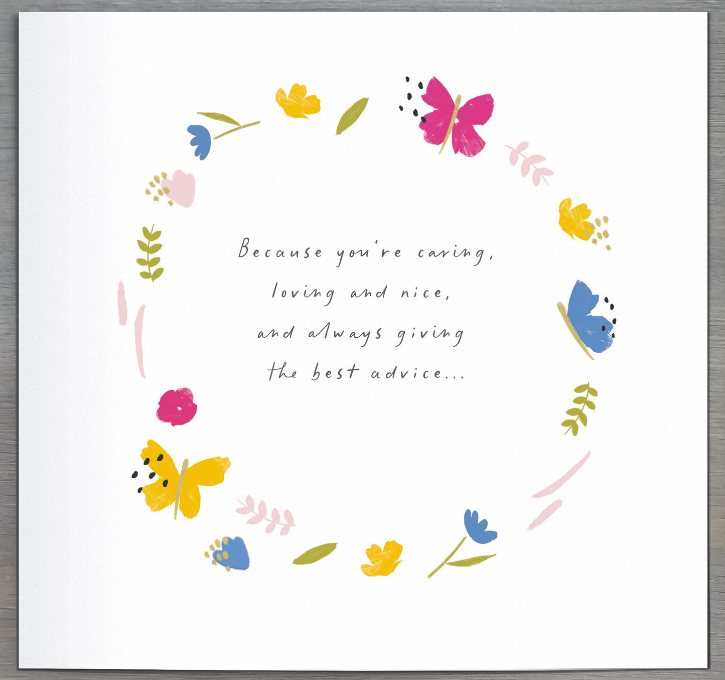 Hand Finished Greeting Cards Mum  Carlton Core Line