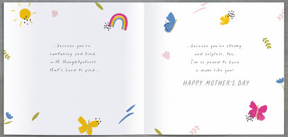 Hand Finished Greeting Cards Mum  Carlton Core Line